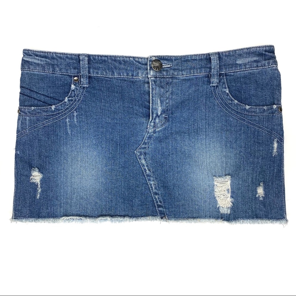 Y2K 2000s Hang Ten micro mini skirt size 9